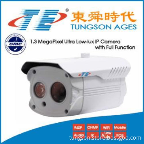 1.3 Megapixel CCTV Camera With POE IR CUT And 2 Led For 50M